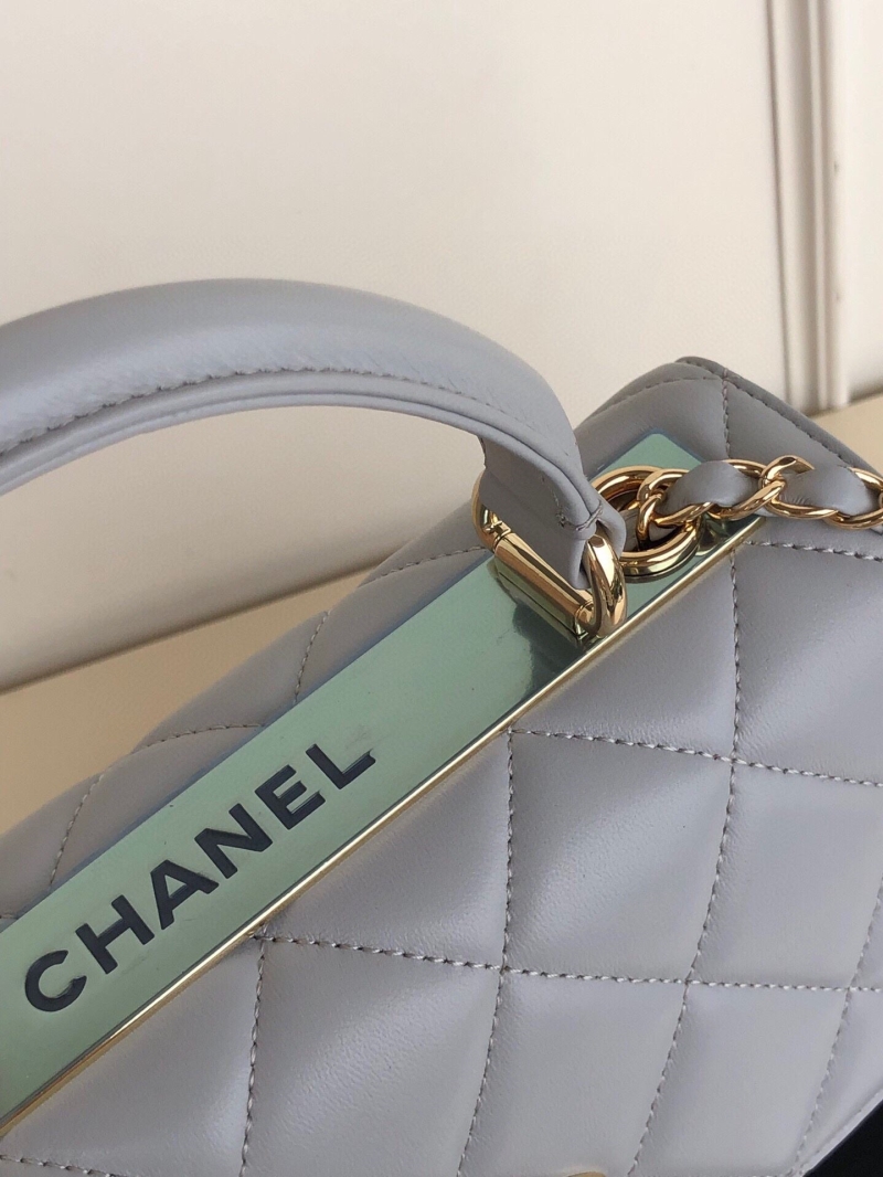 Ch**el top handle bags